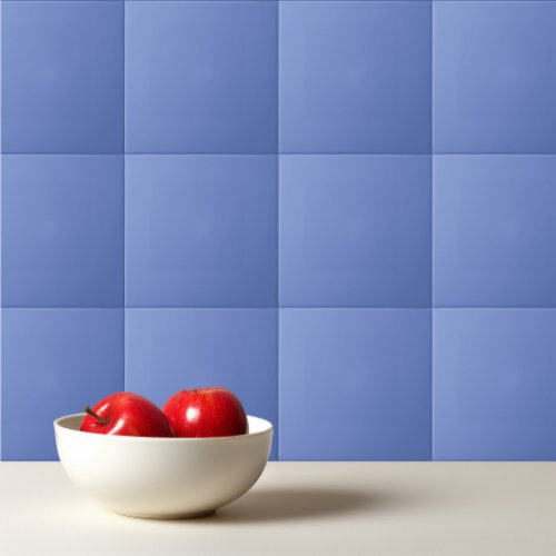 Solid color angel blue ceramic tile