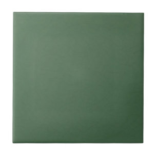Solid Color Antique Style Green Ceramic Tile #5