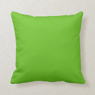 apple green throw pillows
