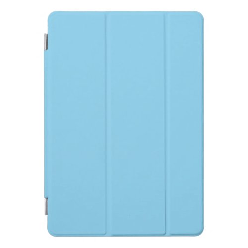 Solid color arctic blue iPad pro cover