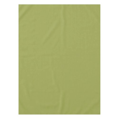 Solid Color Avocado Green Tablecloth