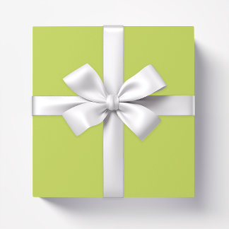Solid color avocado light green wrapping paper
