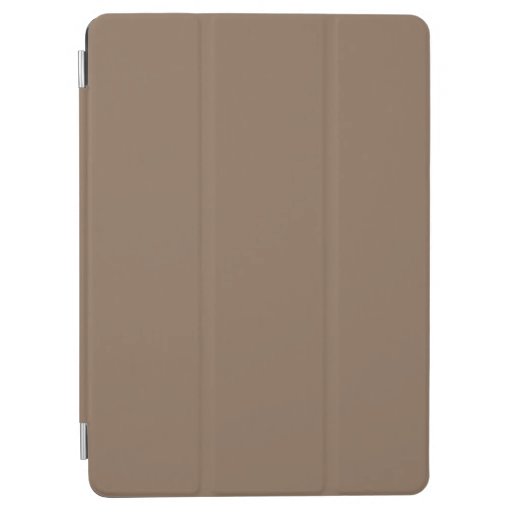 Solid color beaver plain pastel brown iPad air cover