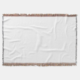 Solid Color Blanket - Personalized Home Accent