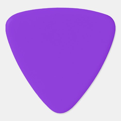 Solid Color Blue Violet Guitar Pick