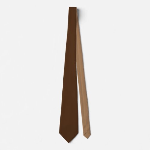 Solid Color Brown Professional Trendy Modern Neck Tie