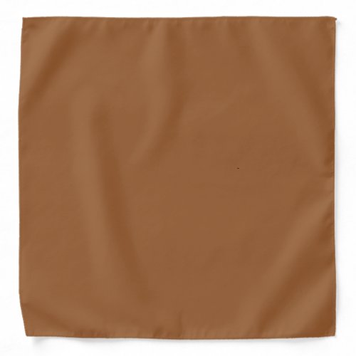 Solid color brown rice bandana