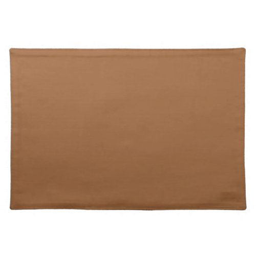 Solid color brown rice cloth placemat