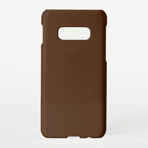 solid color  brown samsung galaxy S10E case