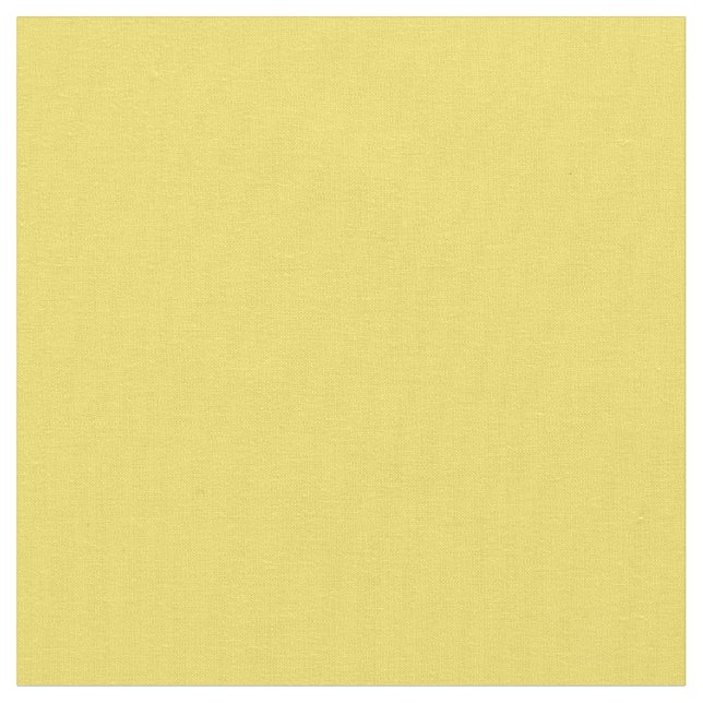 Solid Color Buttercup Yellow Fabric (Close Up)