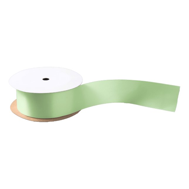 Solid Color: Celery Green Satin Ribbon (Spool)