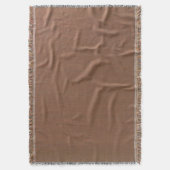 Solid Color Charcoal - Mr & Mrs Wedding Favors Throw Blanket (Back (Vertical))