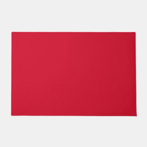 Solid color Chinese red Doormat