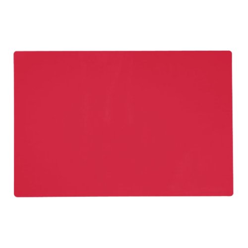 Solid color Chinese red Placemat
