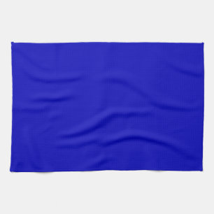 Solid Color Cobalt Blue Towel