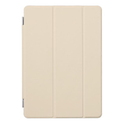 Solid color cream light beige iPad pro cover