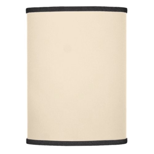 Solid color cream light beige lamp shade