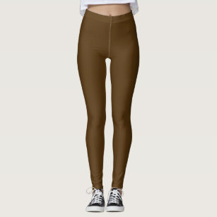 Light Brown - solid color Leggings