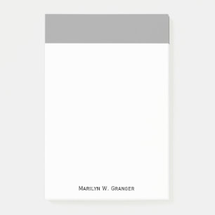 Solid Color: Dark Gray Post-it Notes