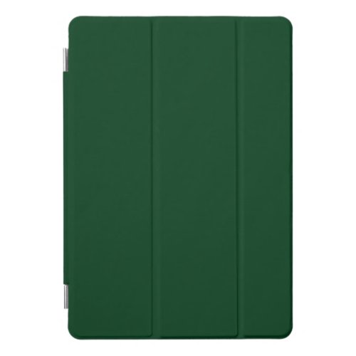 Solid color dark green iPad pro cover