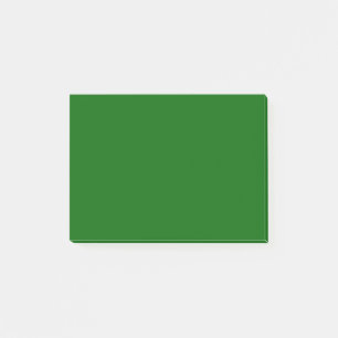 Solid Color Dark Green Post-it Notes