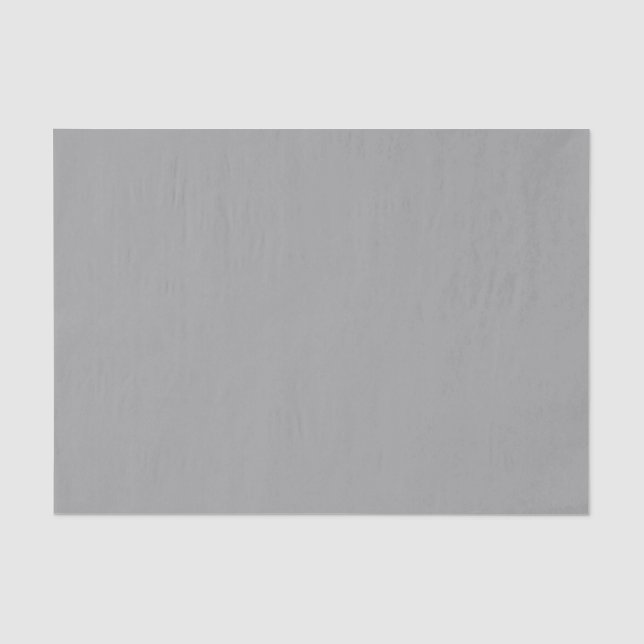 Solid Color: Dark Grey Tissue Paper (Front)