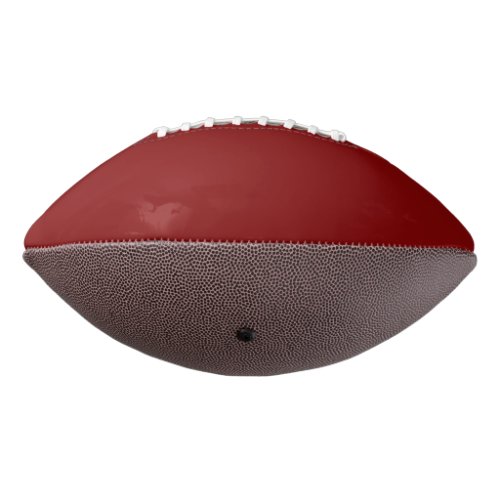 solid color dark red football