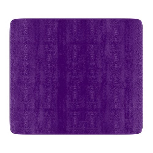 Solid color dark rich purple cutting board