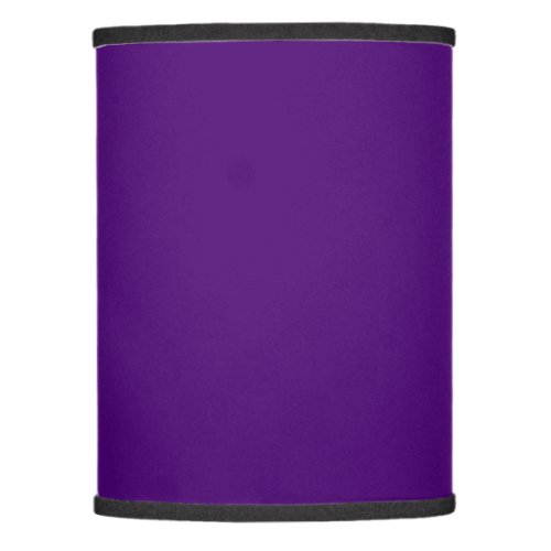 Solid color dark rich purple lamp shade