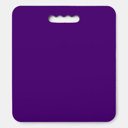 Solid color dark rich purple seat cushion