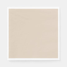 Solid Color Disposable Napkins for First Rodeo