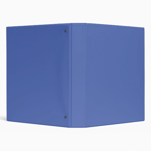 Solid color dusty blue cornflower 3 ring binder