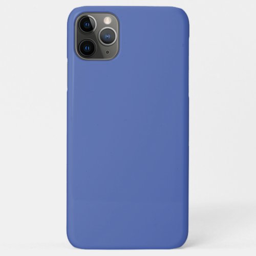 Solid color dusty blue cornflower iPhone 11 pro max case