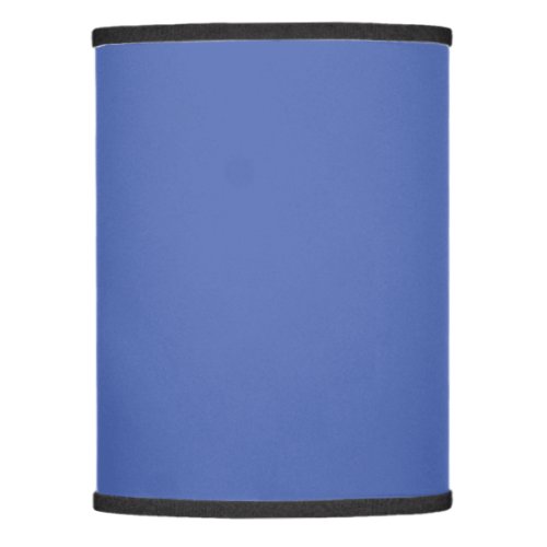 Solid color dusty blue cornflower lamp shade