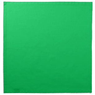 Solid Color: Emerald Green Cloth Napkin