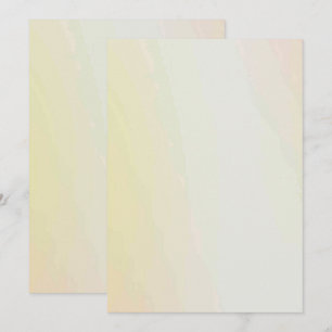 Solid Color Flat Invitations Announcements Card