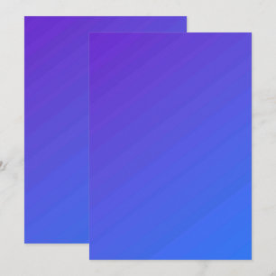 Solid Color Flat Invitations Announcements Card