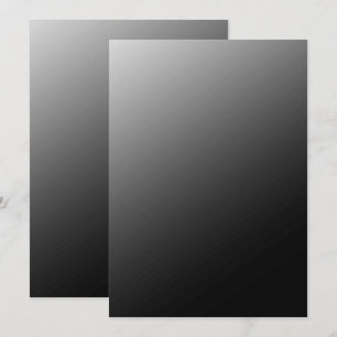 Solid Color Flat Invitations Announcements Card