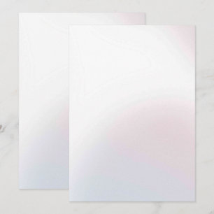 Solid Color Flat Invitations Announcements Card