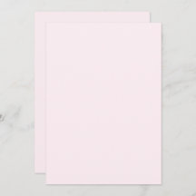 Solid Color Flat Invitations Announcements Card