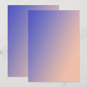 Solid Color Flat Invitations Announcements Card