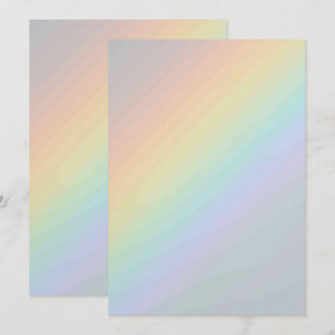 Solid Color Flat Invitations Announcements Card