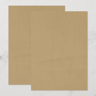 Solid Color Flat Invitations Announcements Card