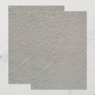 Solid Color Flat Invitations Announcements Card