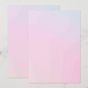 Solid Color Flat Invitations Announcements Card