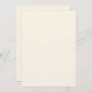 Solid Color Flat Invitations Announcements Card