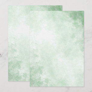 Solid Color Flat Invitations Announcements Card