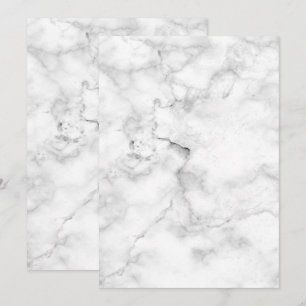 Solid Color Flat Invitations Announcements Card