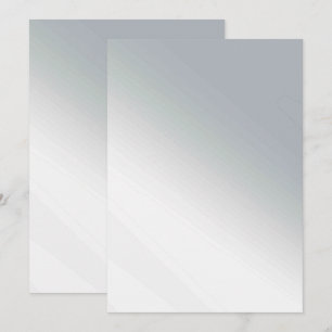 Solid Color Flat Invitations Announcements Card