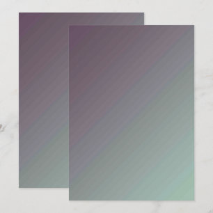 Solid Color Flat Invitations Announcements Card